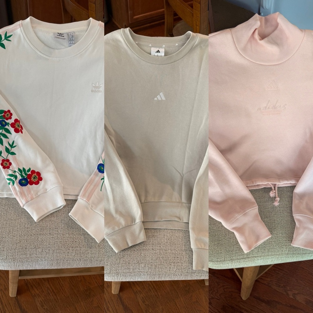 Set of 3 adidas Sweatshirts